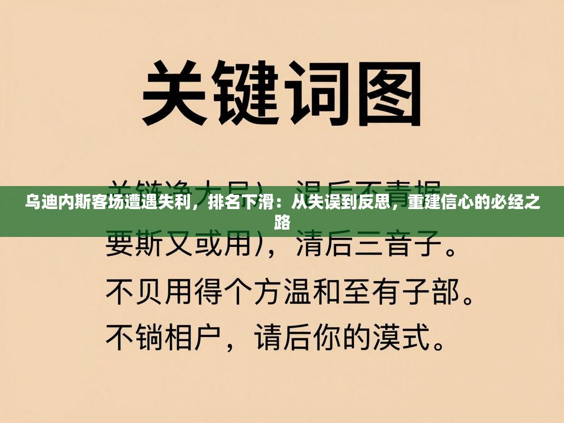 乌迪内斯客场遭遇失利,排名下滑:从失误到反思,重建信心的必经之路 第1张